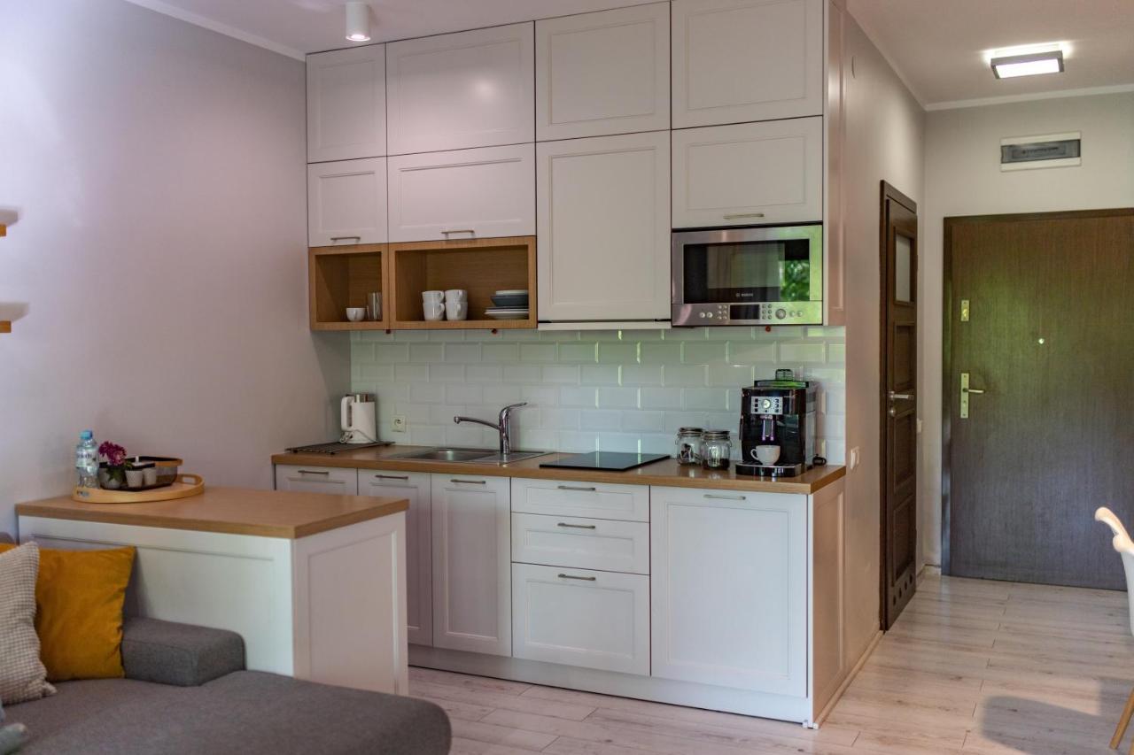 Apartament "Zacisze" Z Tarasem Ostróda Eksteriør bilde