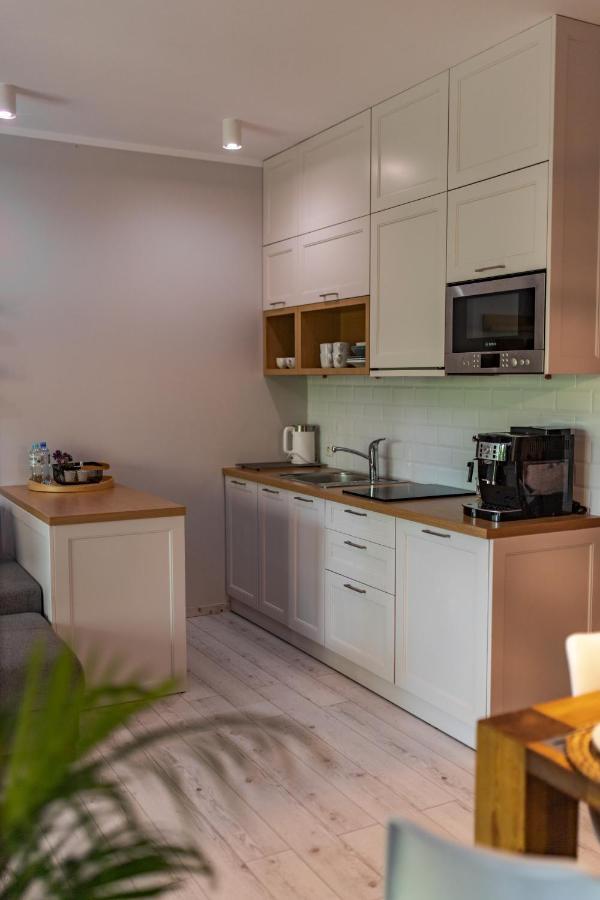Apartament "Zacisze" Z Tarasem Ostróda Eksteriør bilde